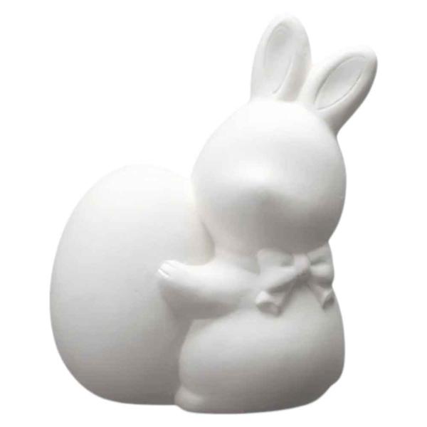 陶器 キット/ お絵かきイースターうさぎ(貯金箱) /夏休み工作 自由研究