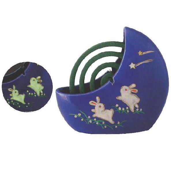 暗闇で光る 蚊取り線香入れ おしゃれ 陶器 蚊取り線香ホルダー アウトドア 月蚊遣器 ブルー キャンプ 屋外 Buyee Buyee Japanese Proxy Service Buy From Japan Bot Online