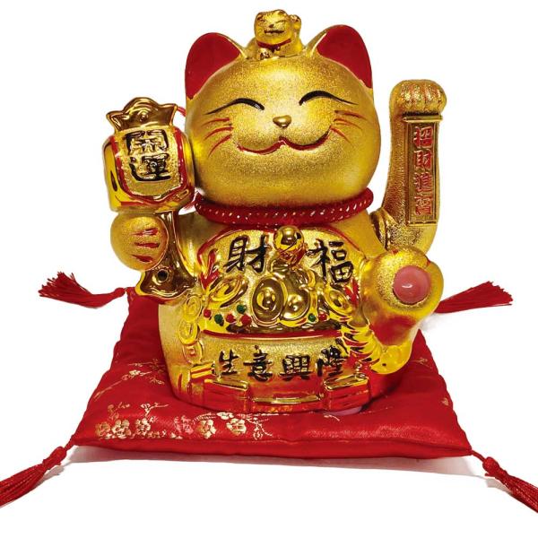 特大 招き猫 両手￼招き￼ 億万両 開運￼ 金運￼ 福 鯉 瓢箪 縁起物 楽天市場】開運招福の縁起物、笑う門には福来る！ 陶器製 金運