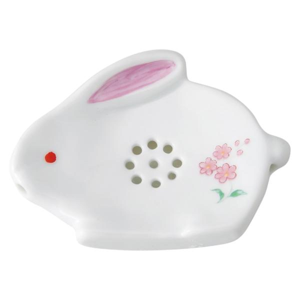 雑貨 紅茶 緑茶/ ティーパックトレーうさぎ /可愛い インテリア 贈り物 プレゼント