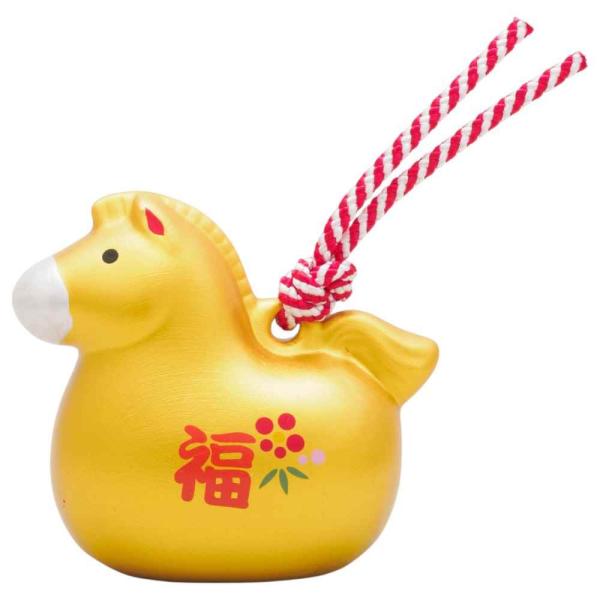 干支 午 置物 馬 うま 2026年/ 金土鈴 /粗品 販促 景品 縁起 町内会