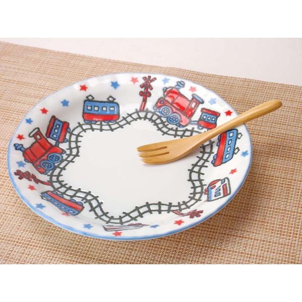 / 子ども用 男の子 電車7.0皿 /和食器 ポイント消化