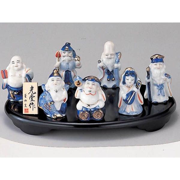 染錦七福神（中） : 美濃のちゃわん屋さん 古林恩羅院 - 通販 - Yahoo