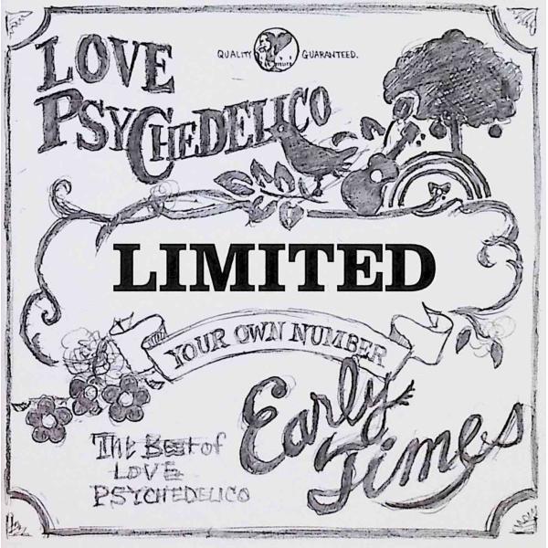 Limited: Early Times LOVE PSYCHEDELICOJAN/品番  4988002474349　VICL-61579CD,邦楽