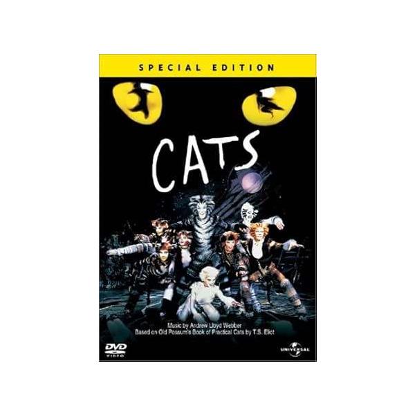 キャッツ スペシャル・エディション [DVD2枚組] “サー”ジョン・ミルズ (出演), エレイン・ペイジ (出演), ディヴィッド・マレット (監督)音声 /  英語 字幕 /  日本語・英語・スペイン語・ポルトガル語・中国語・韓国語・イ...