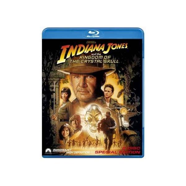 インディ・ジョーンズ/ クリスタル・スカルの王国 スペシャルコレクターズ・エディション【2枚組】 [Blu-ray] ハリソン・フォード (出演), ケイト・ブランシェット (出演), スティーブン・スピルバーグ (監督)音声 /  日本語...