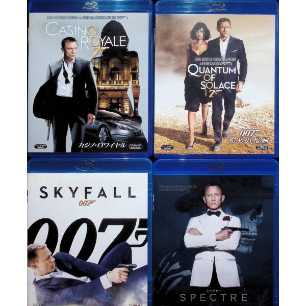 DVD4本、007、ダニエルグレイク、人気シリーズ ダニエル・クレイグ版 007シリーズ 4作品セット！ - メルカリ