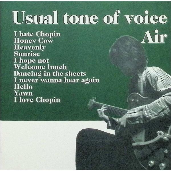 Usual tone of voice AIRJAN/品番  4988023038582　ポリスターポリスターCD,邦楽