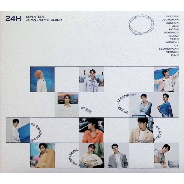 24H(初回限定盤C)（デジパック仕様） SEVENTEENJAN/品番  4589824540405　PLEDIS JAPANCD,邦楽