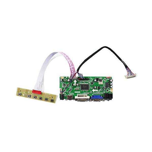 VSDISPLAY 小さいサイズ ボード VGA信号入力 LCDコントローラ基板 LVDS