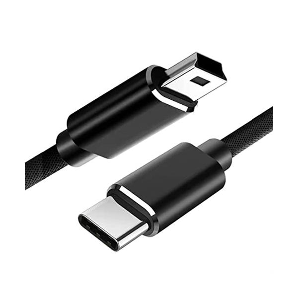 USB Type-C(オス) -USBミニB(オス)です。USB Type-Cを搭載しているノートパソコンなどに、USB mini-Bを搭載しているデバイスを接続し、充電やデータ転送ができるケーブルです。【高品質のケーブル】高品質のナイロン...