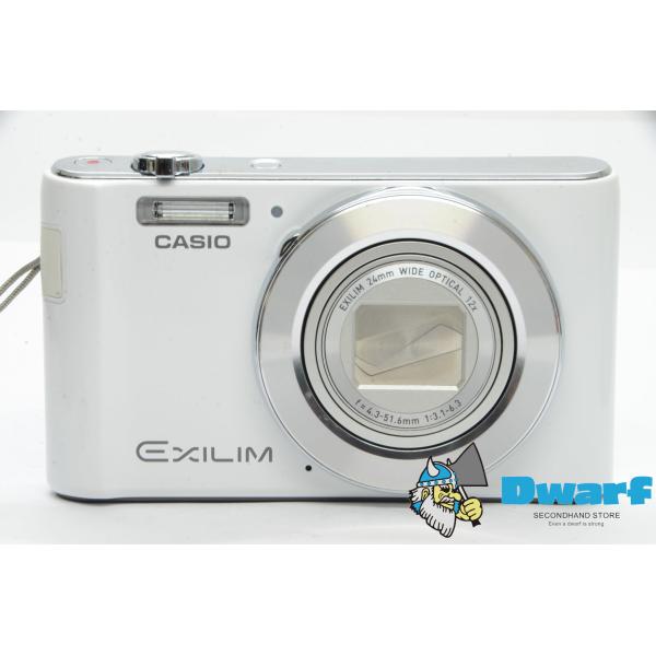 EXILIM カシオ CASIO EX-Z180 ホワイト コンパクトデジタルカメラ