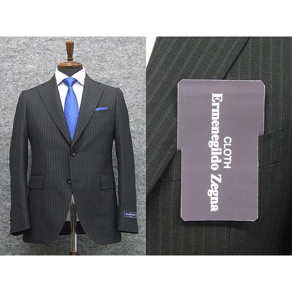 ZEGNA（ゼニア） 春夏物 濃グレ−/縞 [Ermenegildo Zegna] TROPICAL