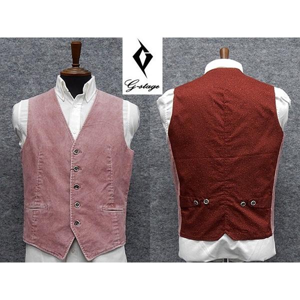 G Stage ベスト ジレ コーデュロイ 薄赤 暗ピンク系 メンズ Gs351 18 Buyee Buyee Japanese Proxy Service Buy From Japan Bot Online