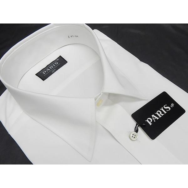 白無地 ワイシャツ 長袖 形態安定 レギュラーカラー Paris 16e カッターシャツ 学生服 Hkw001 Hkw001 背広屋石k 通販 Yahoo ショッピング