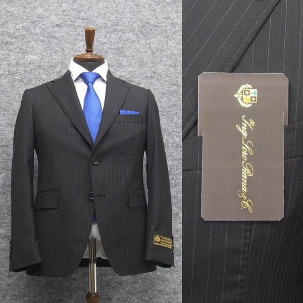 Loro Piana（ロロピアーナ） 春夏物 黒/縞 ZELANDER DREAM使用 [YA体