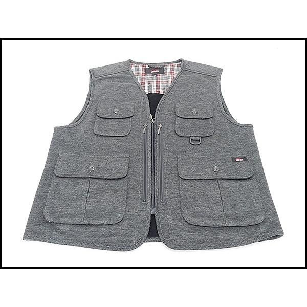 暖ベスト カジュアルベスト ニット グレー系 フリース裏地 メンズ Os6810 3 背広屋石k 通販 Yahoo ショッピング