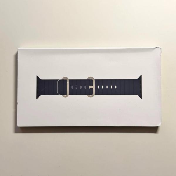 【新品・箱なし】純正 アップルウォッチ49mm オーシャンバンド・ミッドナイト③ Apple Apple Watch Ultra GPS+Cellularモデル 49mm MQFK3J/A