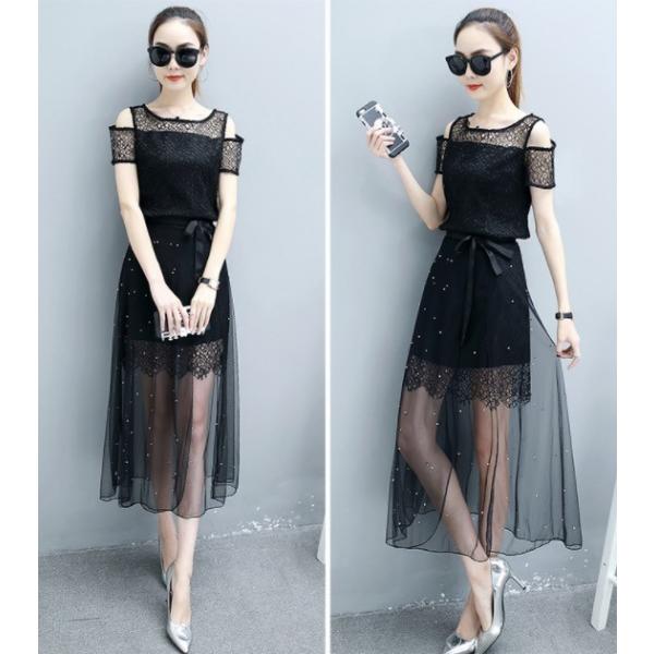 何か ヘビー 誓い 黒 ドレス シースルー Poroto Jp