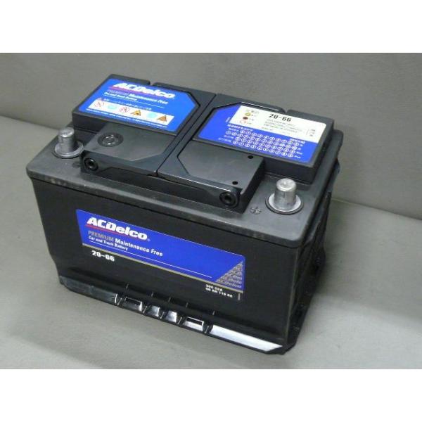 ACデルコ製メンテナンスフリーバッテリー・ln3/BMW・ベンツ