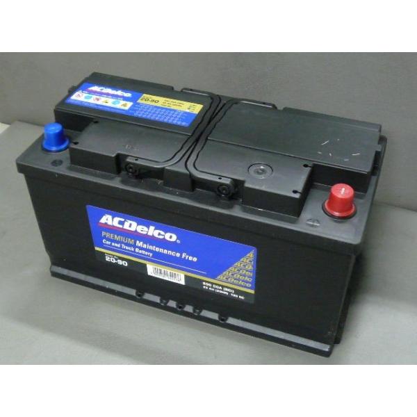 ACデルコ製メンテナンスフリーバッテリー・ln5/ジャガー・シトロエン