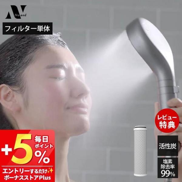 [Release date: July 19, 2025]Noend オーガニックファインバブル シャワーヘッド専用の交換用塩素除去フィルター 。塩素99%除去で髪や肌へのダメージオフ。【本体サイズ】（約）幅2.7×奥行2.6×高さ8.8c...