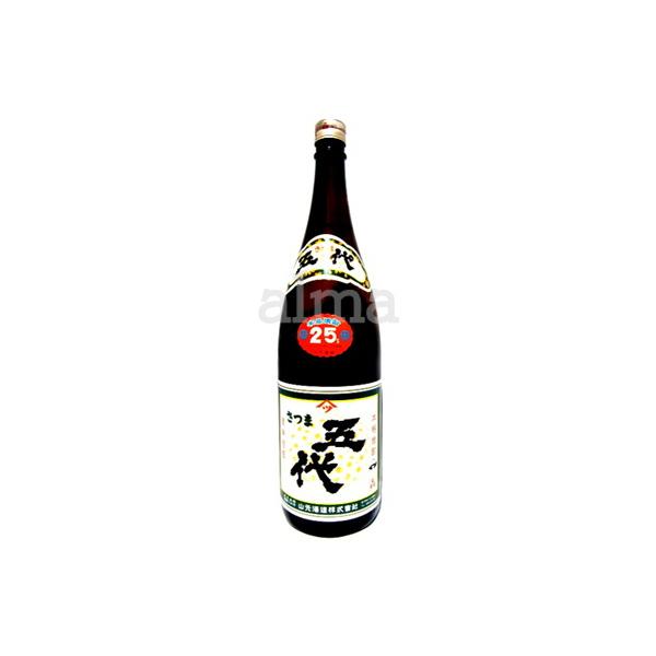 さつま五代 25度 1800ml(1.8L)瓶 芋焼酎 : リカーズ アルマ - 通販