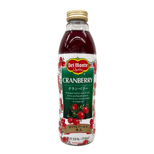 デルモンテ クランベリージュース 果汁20％ 900ml