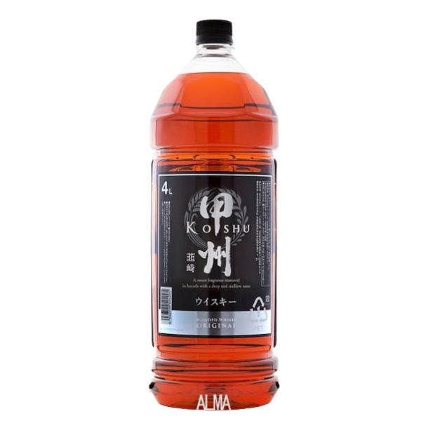 他サイト： 甲州 韮崎 オリジナル 37度 4000ml(4L) ペット　ウイスキーの商品画像