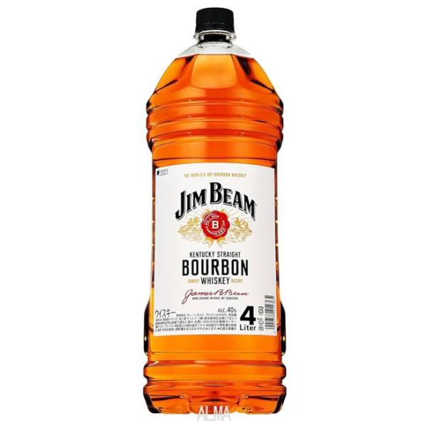 他サイト： ジムビーム ホワイト 業務用 40度 4Lペットの商品画像