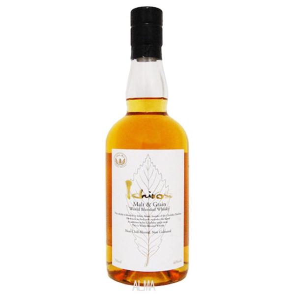 他サイト： イチローズモルト モルト&amp;グレーン ホワイトラベル 46度 700ml 秩父蒸留所 埼玉県 ジャパニーズウイスキーの商品画像