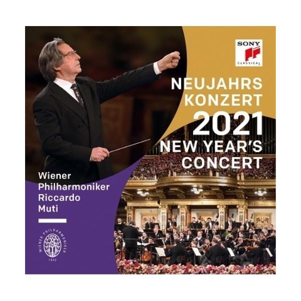 CD/リッカルド・ムーティ(指揮)ウィーン・フィルハーモニー管弦楽団/ニューイヤー・コンサート2021 (解説付)