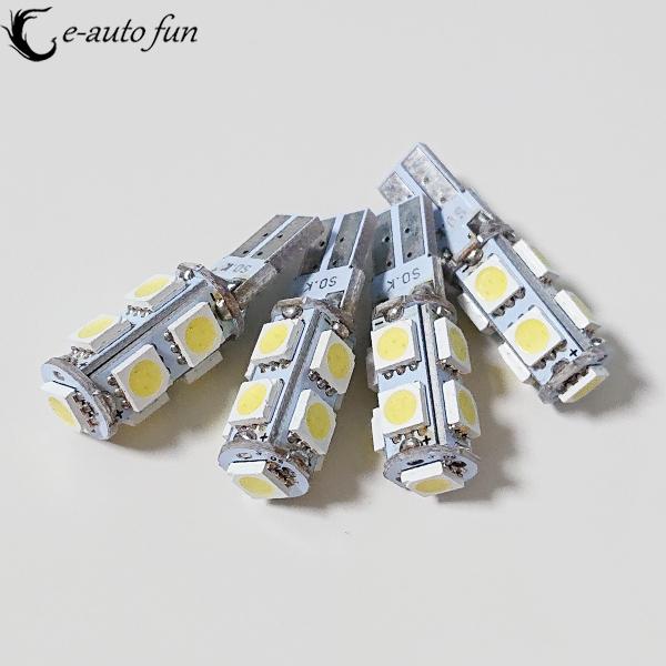 (�l)LED�o���u (ZS-2) T10 �E�F�b�W��  DC12V��p �ɐ����� �z���C�g 4�Z�b�g 7���ۏ�[M�� 0/1]