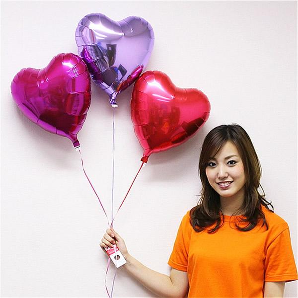 30日間浮く アイブレックス ハート風船 14インチ 5枚 メール便２セットまで可 No 27 風船 バルーン専門店 通販 Yahoo ショッピング