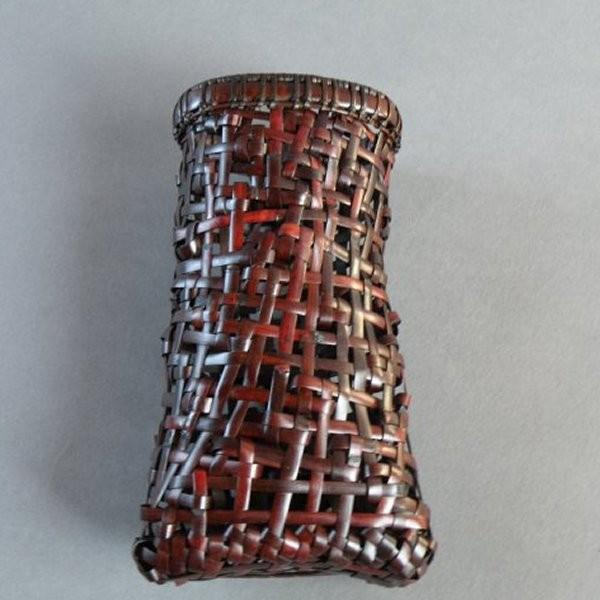 燻煙千島笹石畳編み掛け花籠茶道茶花山野草花籃 Buyee 日本代购平台 产品购物网站大全 Buyee一站式代购bot Online