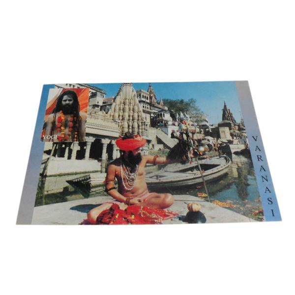 ヴァーラーナシー（Varanasi)ガンジス川沿いに位置しヒンドゥー教の一大聖地として、インド国内外から多くの信者、巡礼者、観光客を集めるインド最大の宗教都市である■全体の大きさ縦:16cm 横:11.3m重さ:6.0g■ご注意点アジアのポ...