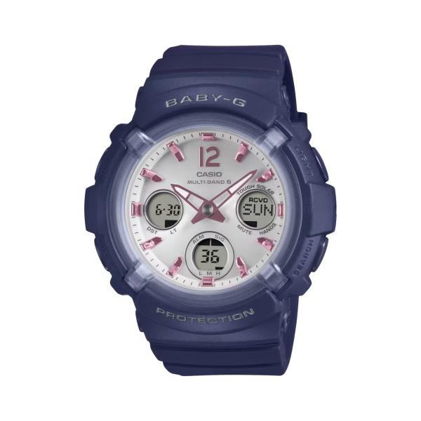 CASIO BABY-G 電波ソーラー BGA-2250 ブルー 腕時計 7本 BABY-G 国内正規品 CASIO カシオ ベビーG 電波ソーラー ショック