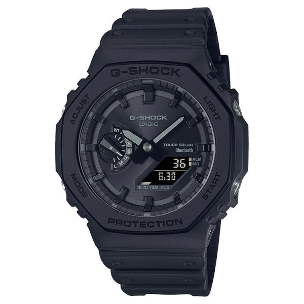 G-SHOCK Gショック 八角形 スマホリンク タフソーラー オールブラック