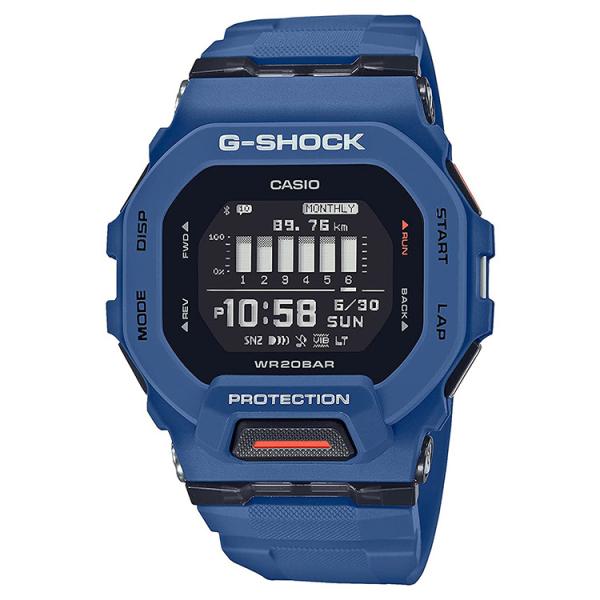 G-SQUAD G-SHOCK Gショック スマホ連携 ブルー デジタル GBD-200
