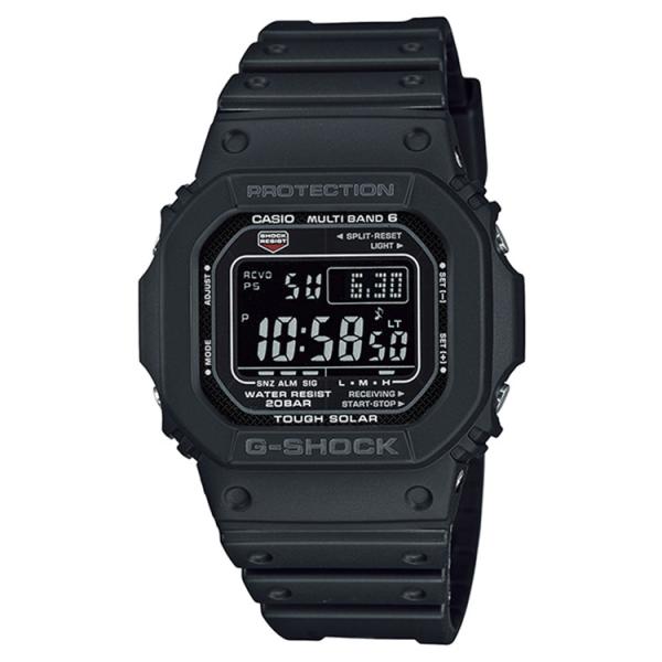 CASIO カシオ G-SHOCK GW-M5610U メンズ 腕時計 電波ソーラー デジタル ブラック 樹脂ベルト G-SHOCK Gショック 電波ソーラー ブラック デジタル GW-M5610U-1BJF