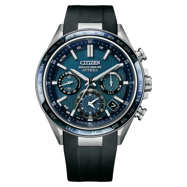 希少 CITIZEN サテライトウェーブ GPS電波ソーラー ブラック/ブルー シチズン、GPS電波腕時計「Satellite Wave X」を9月12日に発売