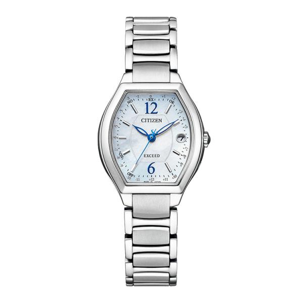 ✴美品稼働品 エクシード ハッピーフライト 電波ソーラー チタン ワニ革 現行品 EXCEED(CITIZEN) シチズン CITIZEN EXCEED エクシード 電波ソーラー