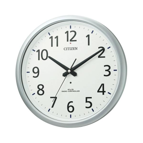 CITIZEN（シチズン） リズム時計 電波掛時計 防水時計 スペイシー