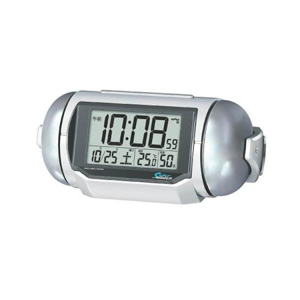 お取り寄せ セイコー Seiko 目覚まし時計 電波時計 Pixis 大音量 スーパーライデン 温度 湿度計機能付き Nr523w Dclock Nr523w E Bloom Yahoo 店 通販 Yahoo ショッピング