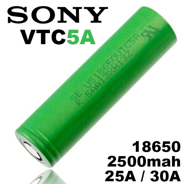 リチウムイオン電池 バッテリー 18650 ソニー Sony VTC5A 2500mah 充電 