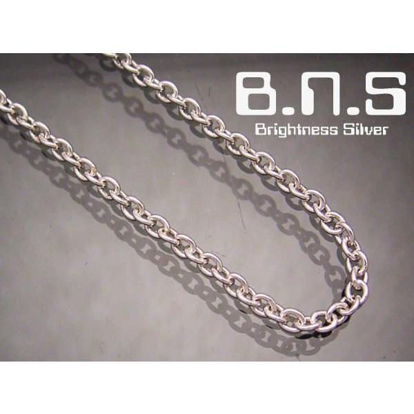 美品 SAAD シルバー925 3mm あずき チェーン ネックレス 50cm SAAD サード ネックレス チェーン 50cm シルバー925 4面カット