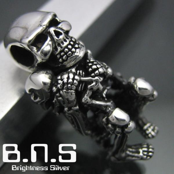 シルバー925☆1%er☆小サイズ☆ワンパーセンター☆ペンダント☆