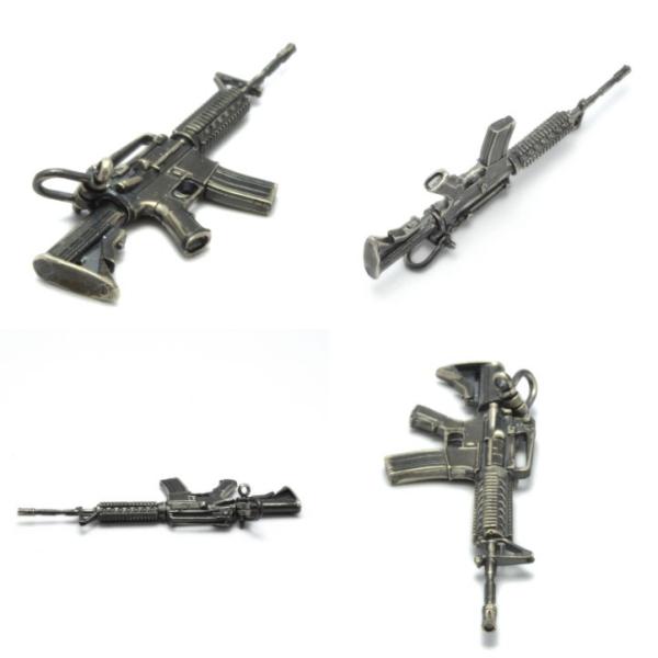M 4カービンペンダント 銀 シルバー925 Silver925 武器 拳銃 ガン 機関銃 マシンガン アサルトライフル Buyee Buyee Japanese Proxy Service Buy From Japan Bot Online
