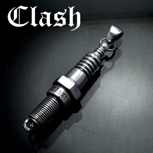 早い者勝ち【DEAL DESIGN】【clash】シルバー925 エンジンプラグ e-bns_neck-759