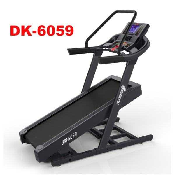 ルームランナー高傾斜DK-6059 ポイント10倍　東京23区都内近郊組み立てサービス有り　純正マット他プレゼント 持久力トレーニングに